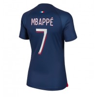 Paris Saint-Germain Kylian Mbappe #7 Fotballklær Hjemmedrakt Dame 2023-24 Kortermet